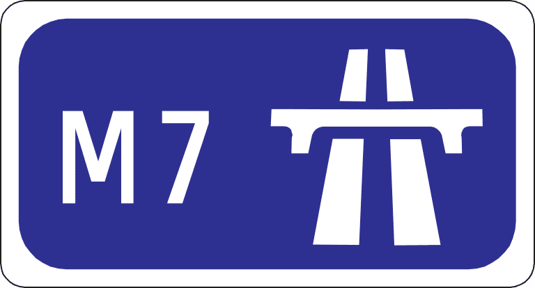 Intrare pe autostradă.